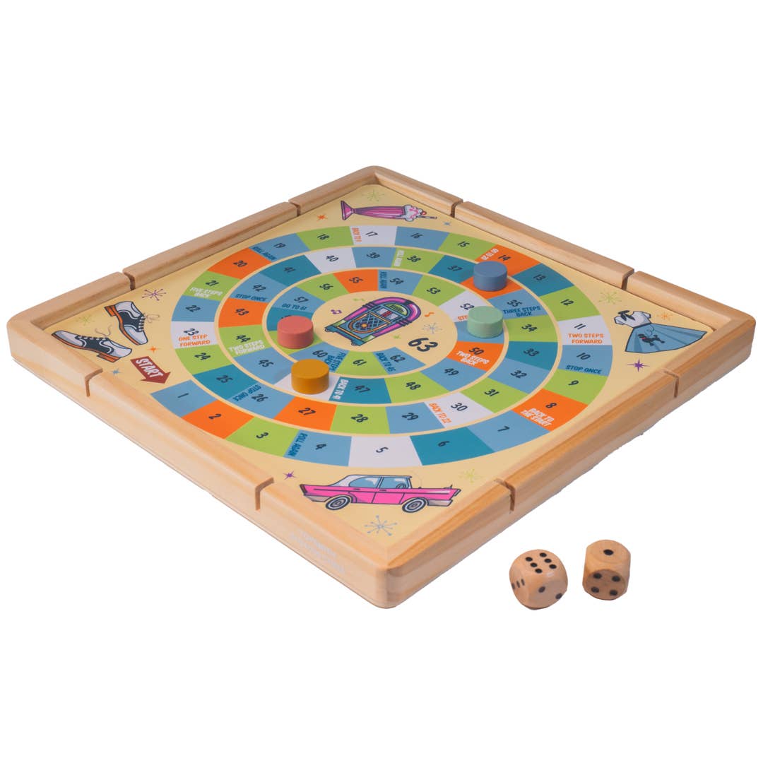Board Games (Ages 6+)- Neato! Time To Play 8-In-1 Game- Retro Classic, vintage toys