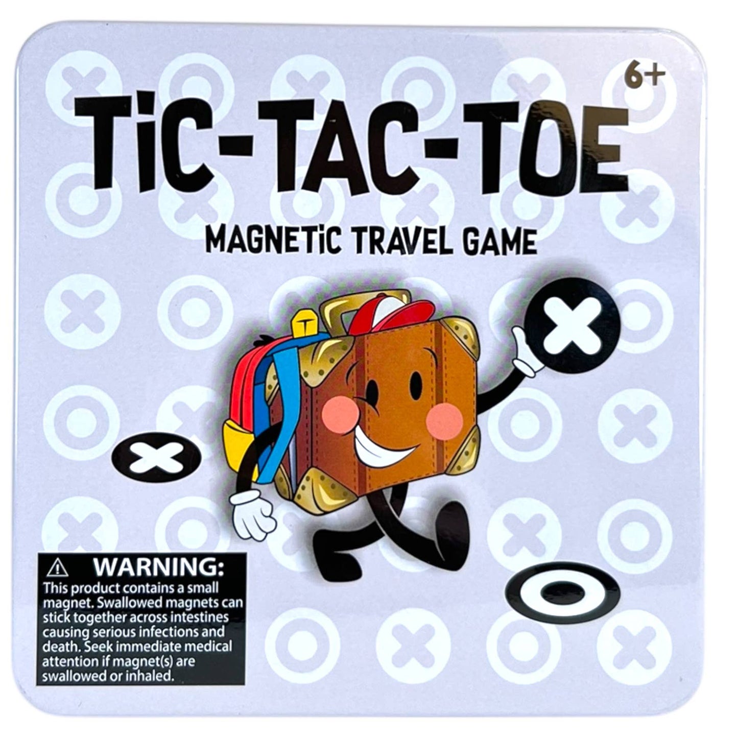 Travel Game (Ages 6+) On the Way Games Goplay Magnetic Tic Tac Toe Travel Game