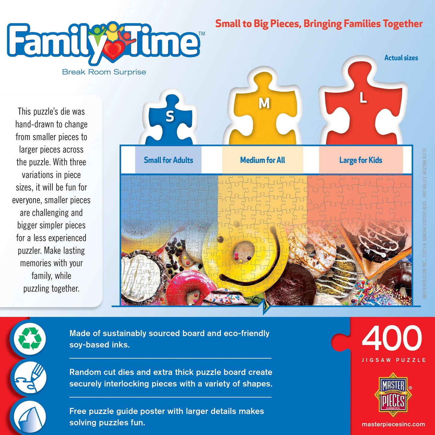 Puzzle (400 pc) Family Time - Break Room Surprise 400 Piece Puzzle