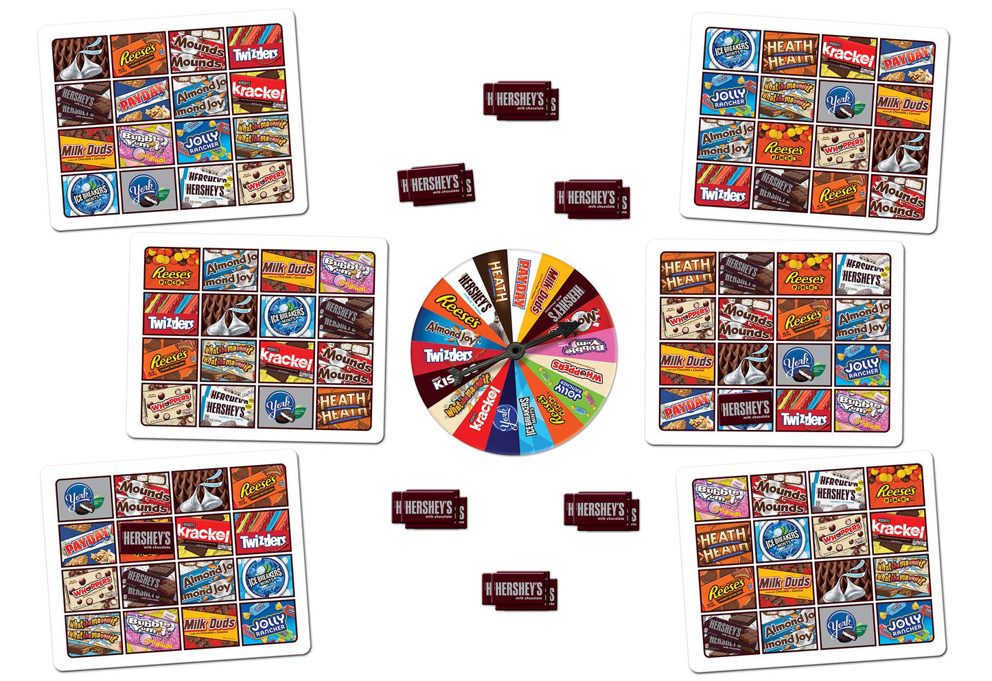 Board Game (Ages 3+) Hershey's Bingo Game