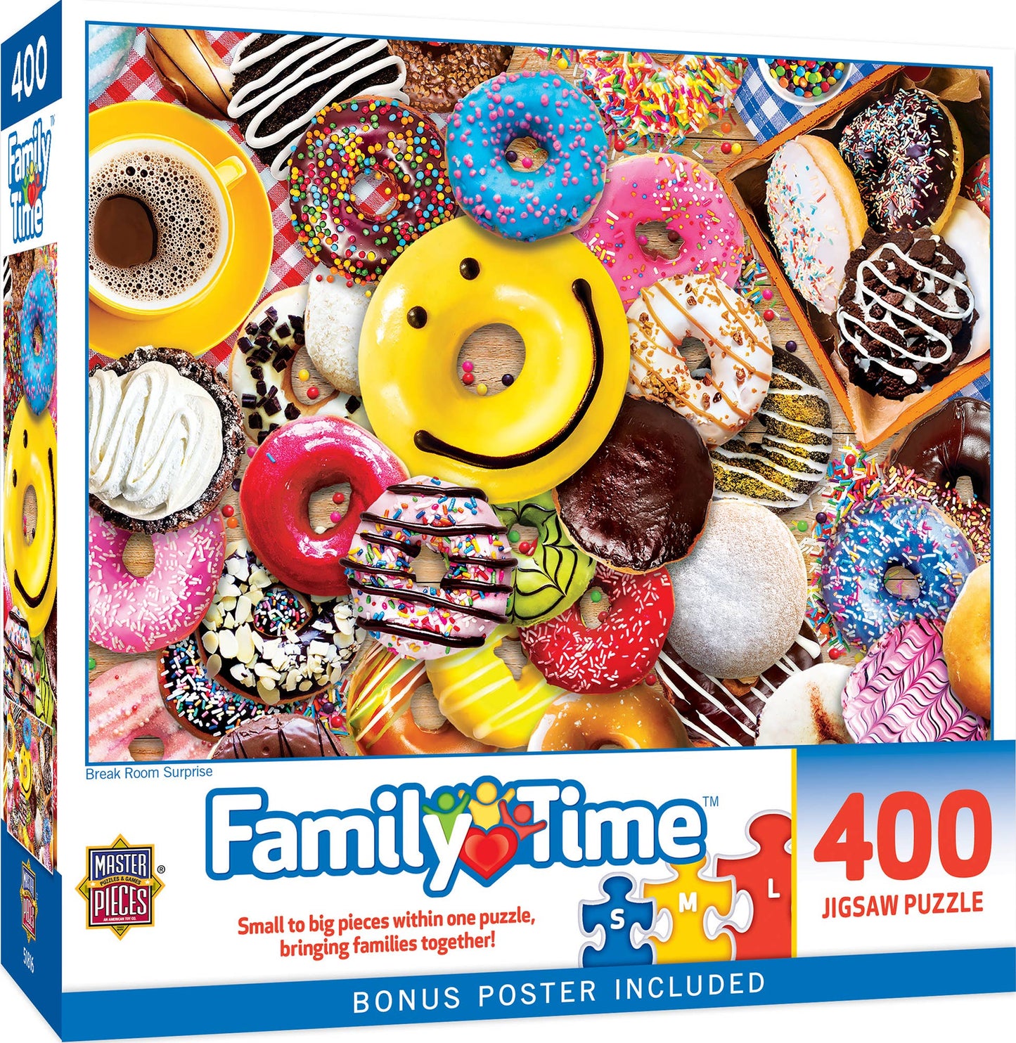 Puzzle (400 pc) Family Time - Break Room Surprise 400 Piece Puzzle