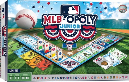 Board Game (Ages 6+) MLB Opoly Junior Board Game