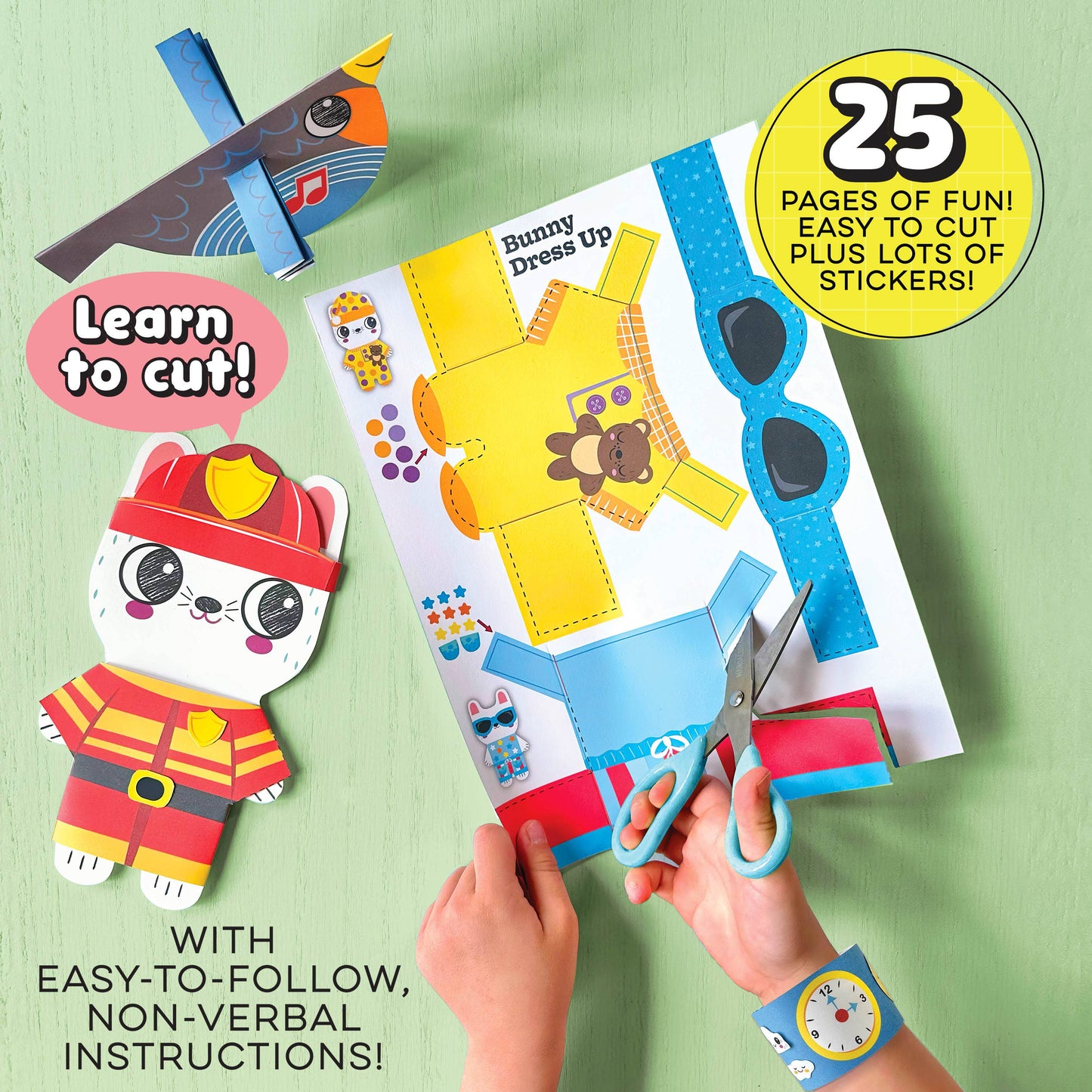 Art Kit (Ages 4+) Art on the Go! Cut & Create
