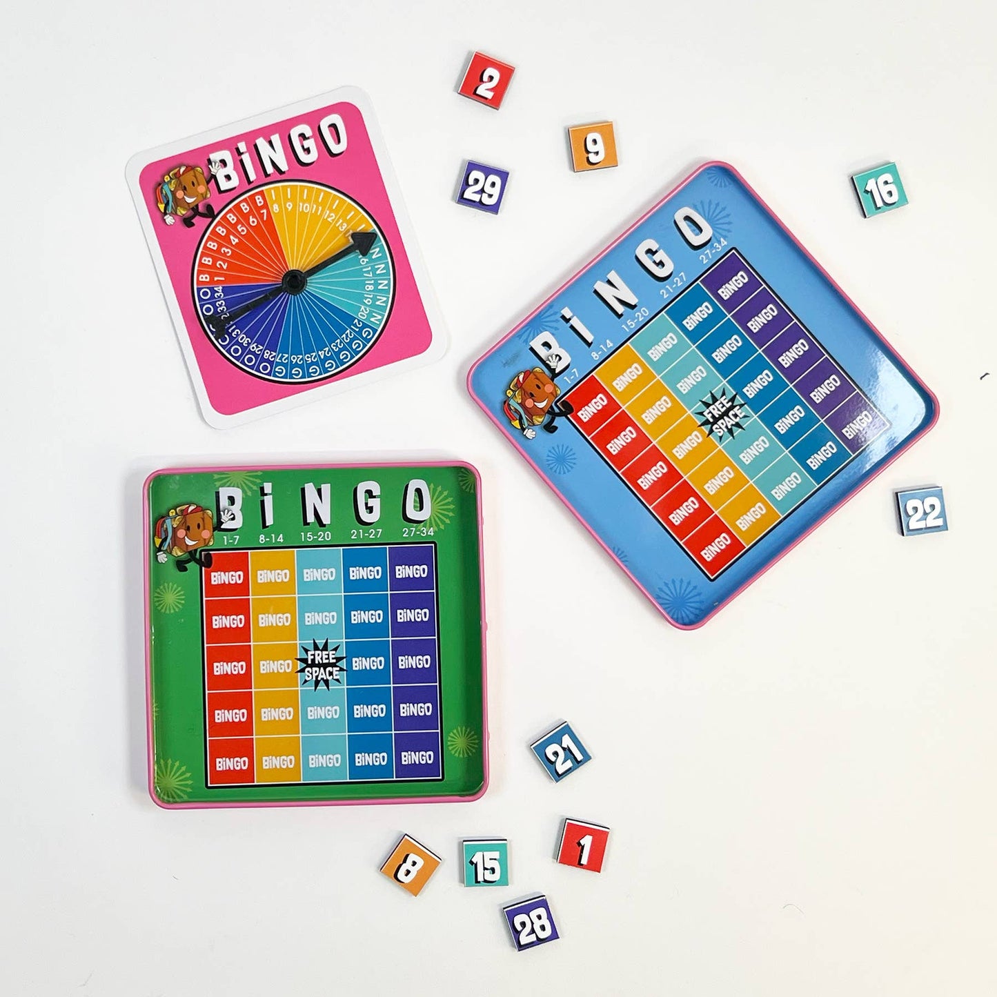 Travel Game (Ages 6+) On the Way Games- Magnetic Bingo, Travel Game