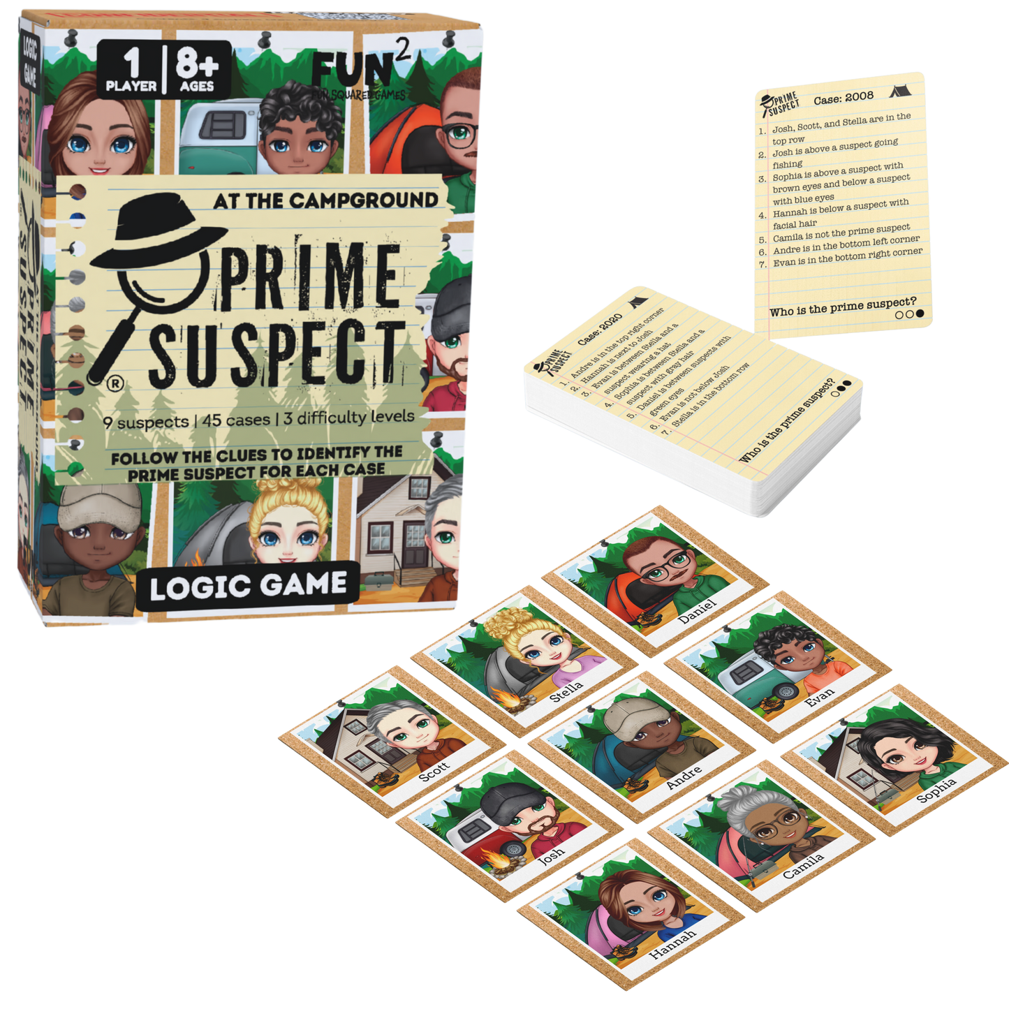 Logic Game (Ages 8+) PRIME SUSPECT: Original