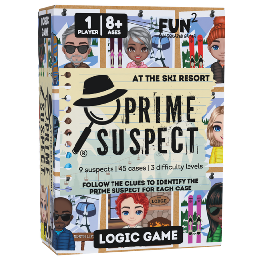 Logic Game (Ages 8+) PRIME SUSPECT: AT THE SKI RESORT