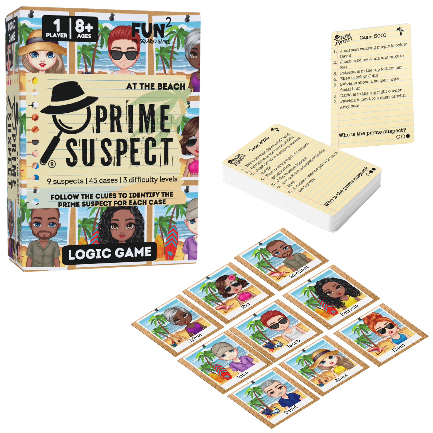 Logic Game (Ages 8+) PRIME SUSPECT: Original