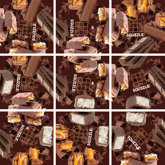 Brain Teaser (Ages 5+) Squzzle CHOCOLATE BARS