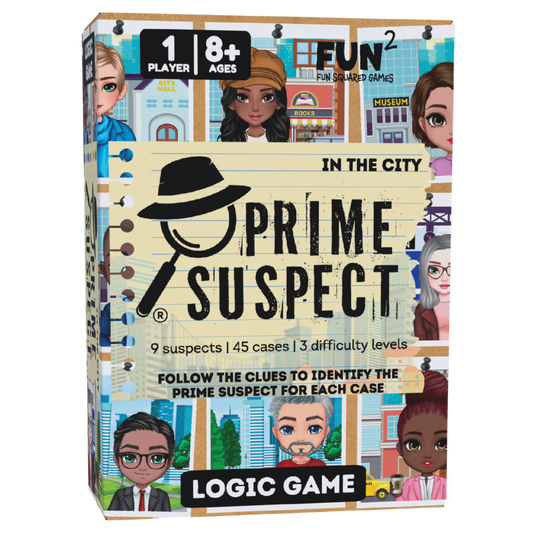 Logic Game (Ages 8+) PRIME SUSPECT: IN THE CITY