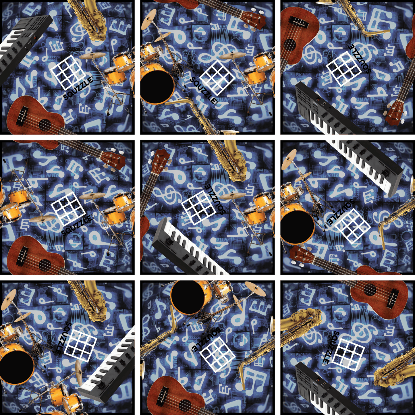 Brain Teaser (Ages 5+) Squzzle INSTRUMENTS