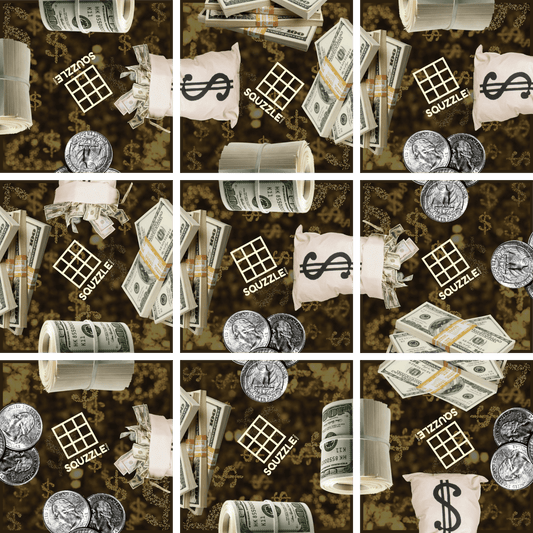 Brain Teaser (Ages 5+) Squzzle MONEY