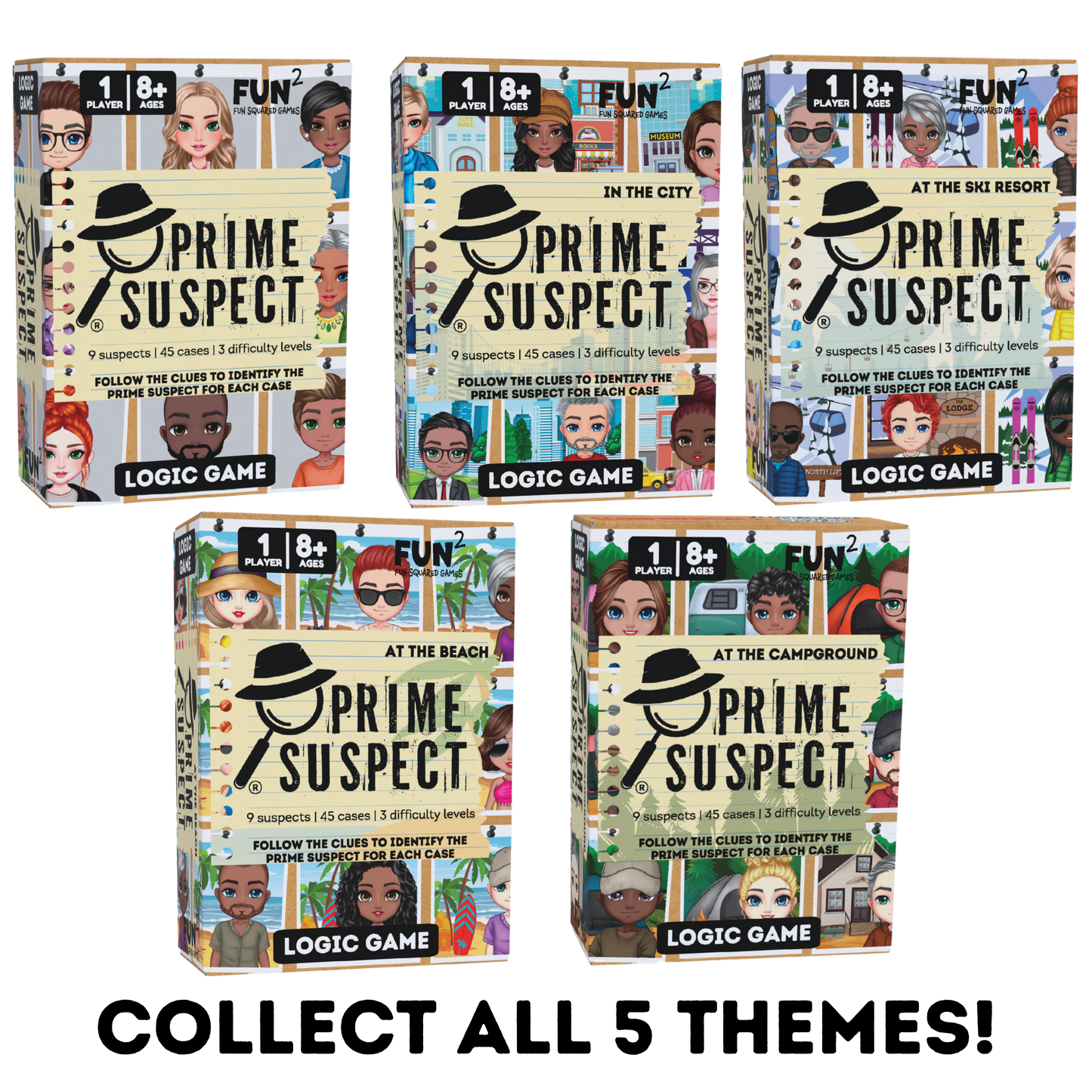 Logic Game (Ages 8+) PRIME SUSPECT: AT THE BEACH