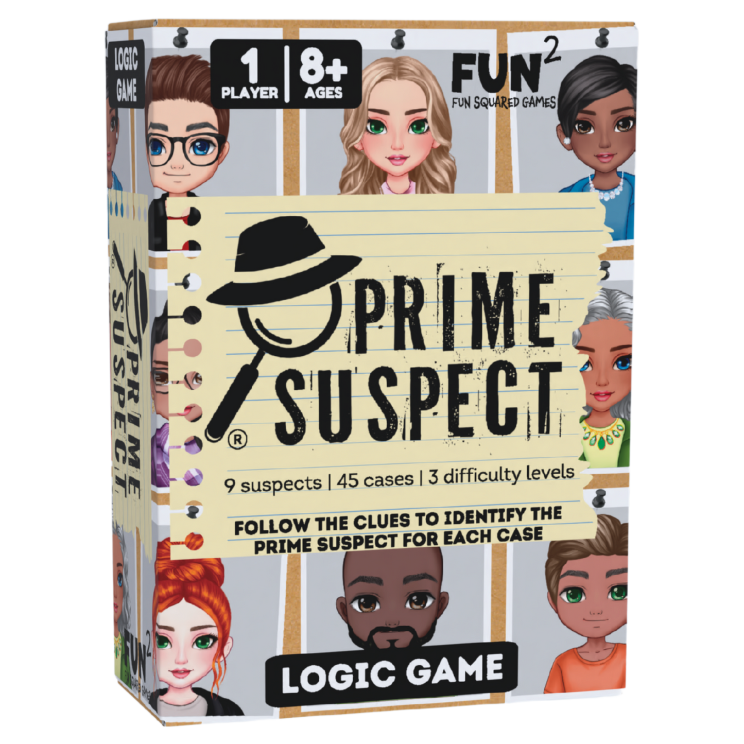Logic Game (Ages 8+) PRIME SUSPECT: Original