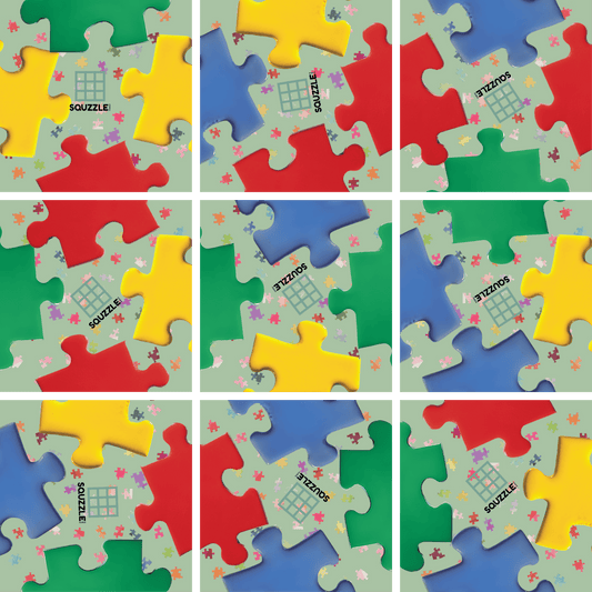 Brain Teaser (Ages 5+) Squzzle PUZZLED