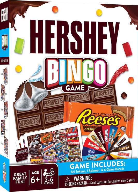 Board Game (Ages 3+) Hershey's Bingo Game