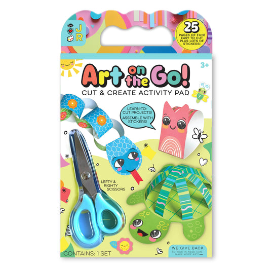 Art Kit (Ages 4+) Art on the Go! Cut & Create