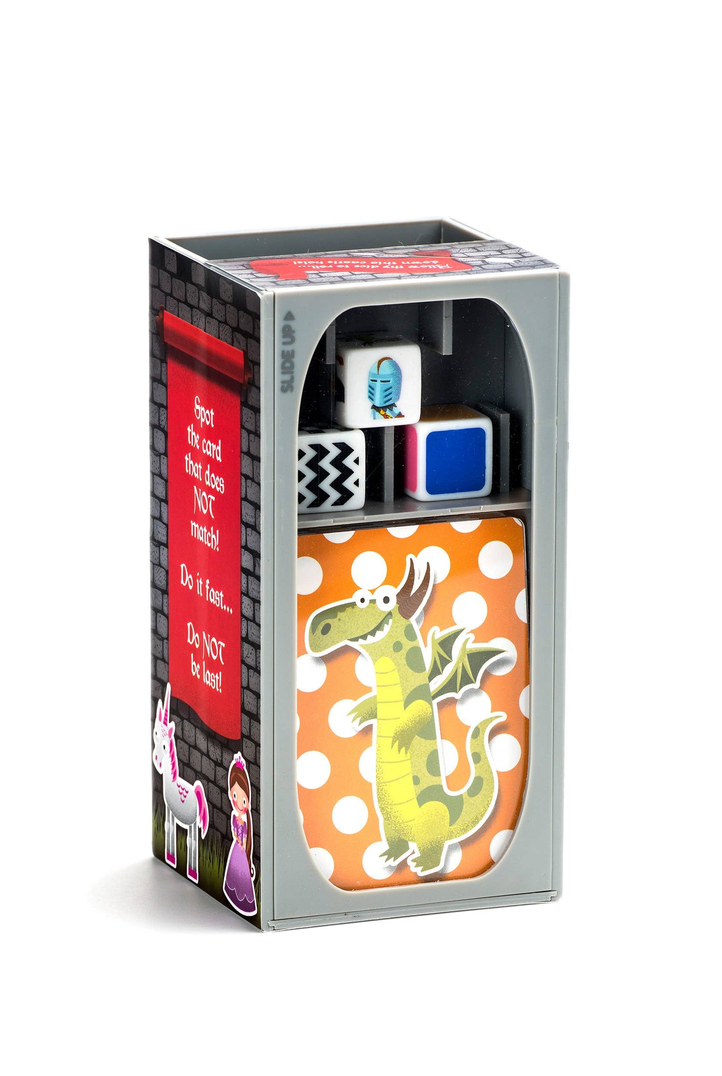 Dice Game (Ages 6+) Not It! Castle Land - Kings, Knights, Princesses, & Dragons!