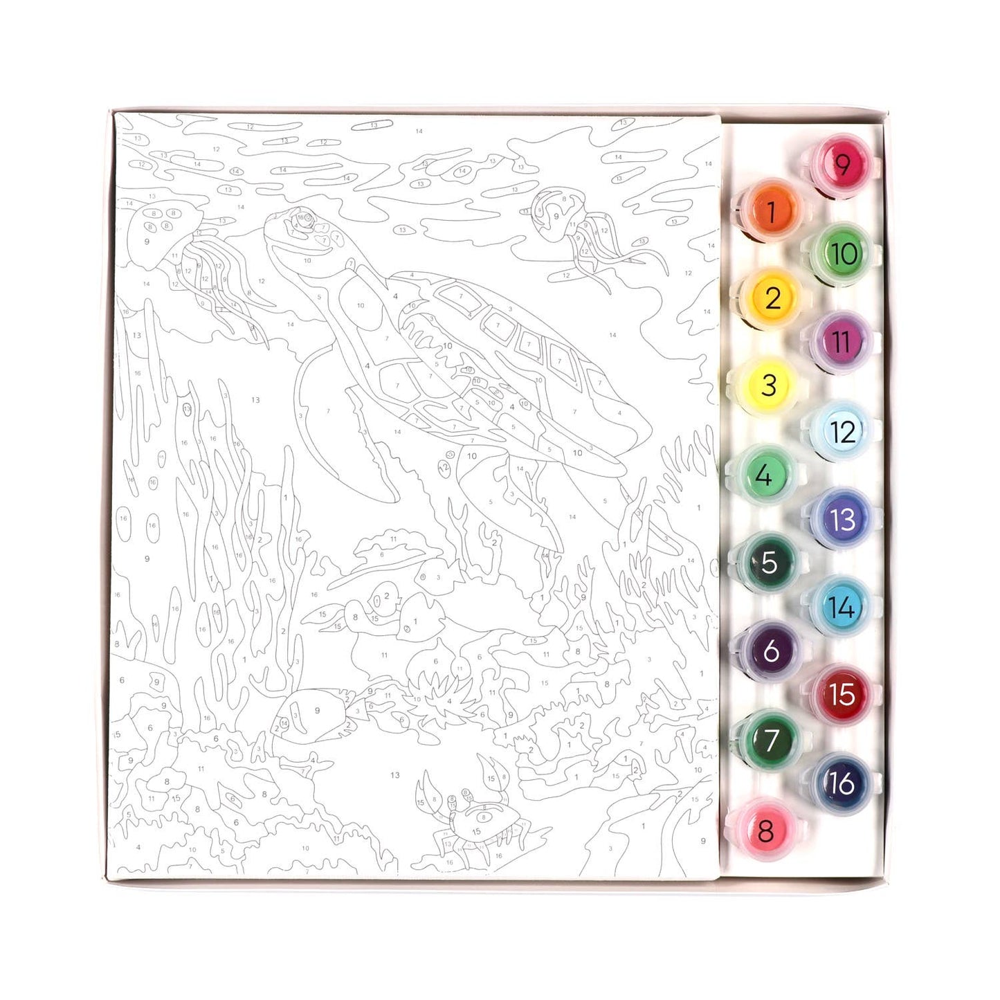 Art Kit (Ages 8+) IHeartArt Paint By Numbers Amazing Ocean
